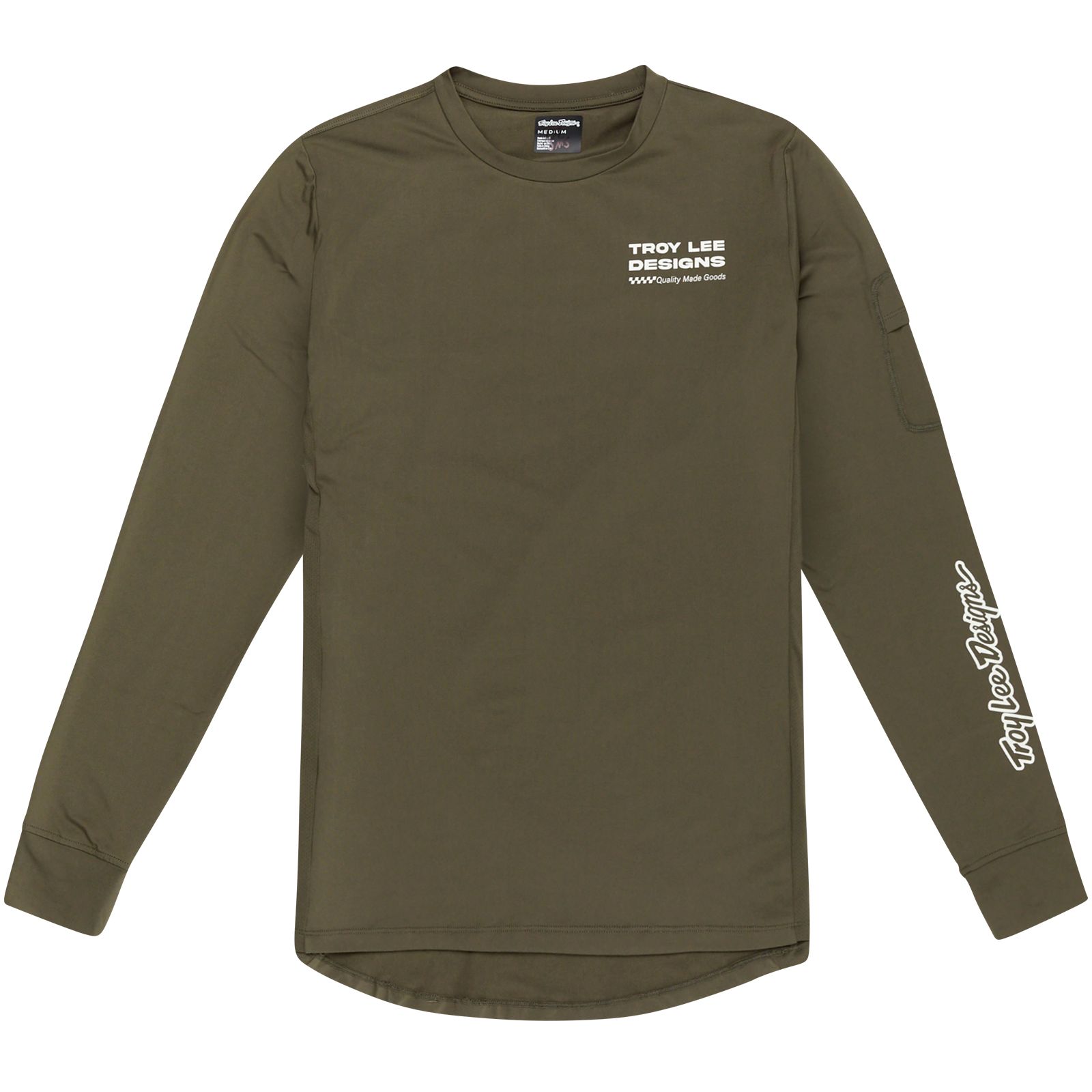 TROY LEE DESIGNS RUCKUS LONG SLEEVE RIDE TEE, FACTORY, CAPER, S, S TROY LEE DESIGNS RUCKUS LONG SLEEVE RIDE TEE, FACTORY, CAPER, S, S