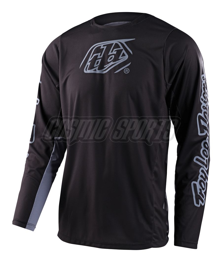 TROY LEE DESIGNS GP PRO JERSEY, ICON, BLACK/GRAY, XL TROY LEE DESIGNS GP PRO JERSEY, ICON, BLACK/GRAY, XL