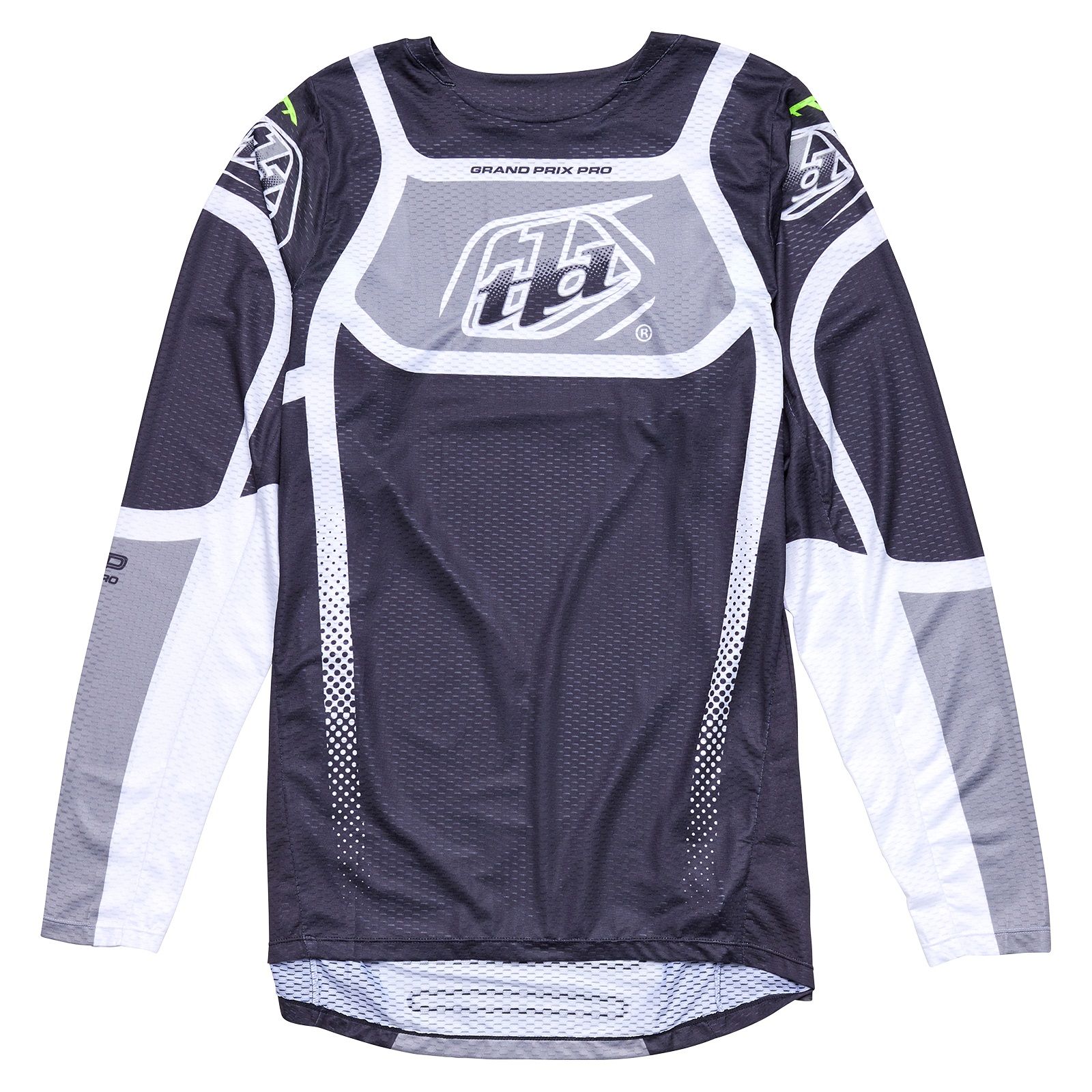TROY LEE DESIGNS GP PRO AIR JERSEY, BANDS, PHANTOM/GRAY, XL, XL TROY LEE DESIGNS GP PRO AIR JERSEY, BANDS, PHANTOM/GRAY, XL, XL
