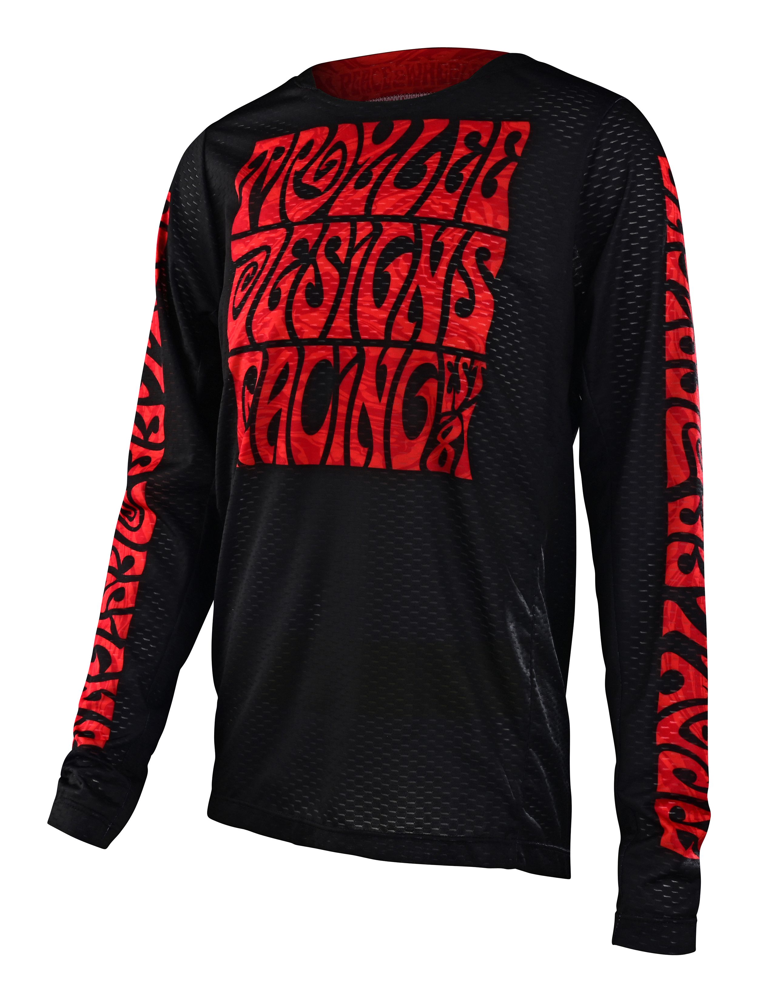 TROY LEE DESIGNS GP PRO AIR JERSEY, MANIC MONDAY, BLACK, YOUTH, M TROY LEE DESIGNS GP PRO AIR JERSEY, MANIC MONDAY, BLACK, YOUTH, M
