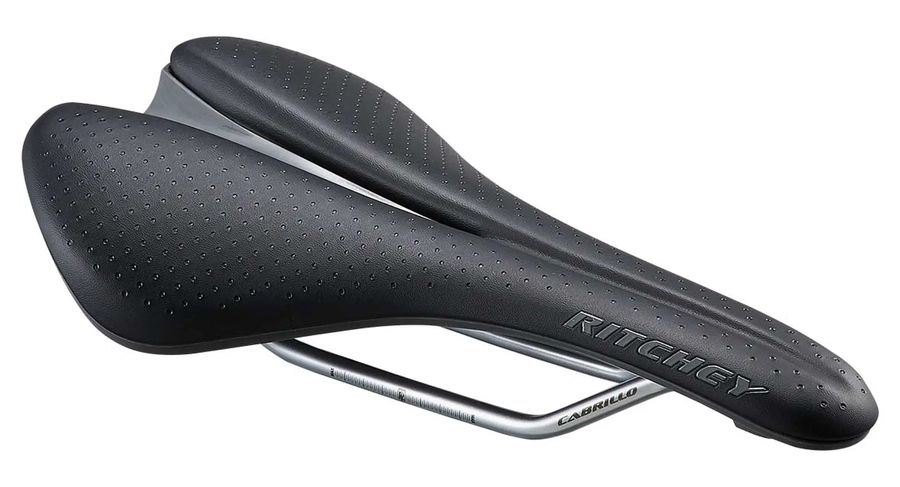 RITCHEY COMP CABRILLO SADDLE, 260X146MM, 7X7MM STREBEN STEEL, BLACK RITCHEY COMP CABRILLO SADDLE, 260X146MM, 7X7MM STREBEN STEEL, BLACK