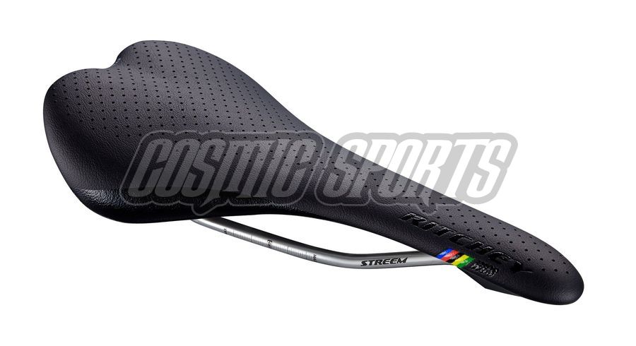 RITCHEY WCS STREEM SADDLE, 278X145MM, 7X7MM RAILS TITANIUM RITCHEY WCS STREEM SADDLE, 278X145MM, 7X7MM RAILS TITANIUM