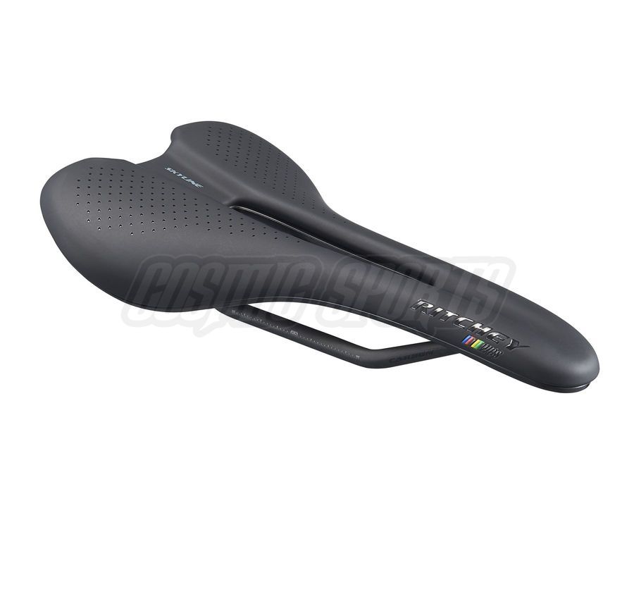 RITCHEY WCS CARBON SKYLINE V2 SADDLE, 277X147MM, 8X8.5MM RAILS CARBON, BLACK RITCHEY WCS CARBON SKYLINE V2 SADDLE, 277X147MM, 8X8.5MM RAILS CARBON, BLACK