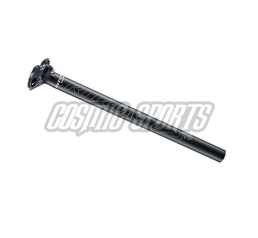 RITCHEY COMP TRAIL 2-BOLT SEATPOST, 0MM, 400MM, 7X7MM/8X8.5/7X9/7X9.6MM RAILS, BB BLACK, 31.6 RITCHEY COMP TRAIL 2-BOLT SEATPOST, 0MM, 400MM, 7X7MM/8X8.5/7X9/7X9.6MM RAILS, BB BLACK, 31.6