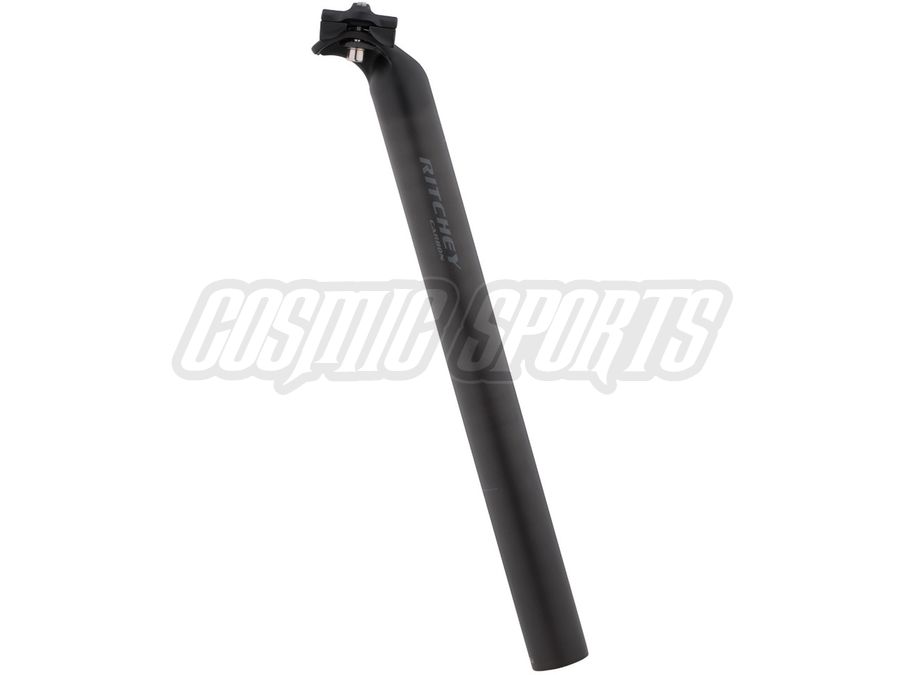 RITCHEY COMP CARBON 2-BOLT ZERO SEATPOST, 30.9MM, 400MM, 0MM, 7X7MM STREBEN, MATTE CARBON UD RITCHEY COMP CARBON 2-BOLT ZERO SEATPOST, 30.9MM, 400MM, 0MM, 7X7MM STREBEN, MATTE CARBON UD