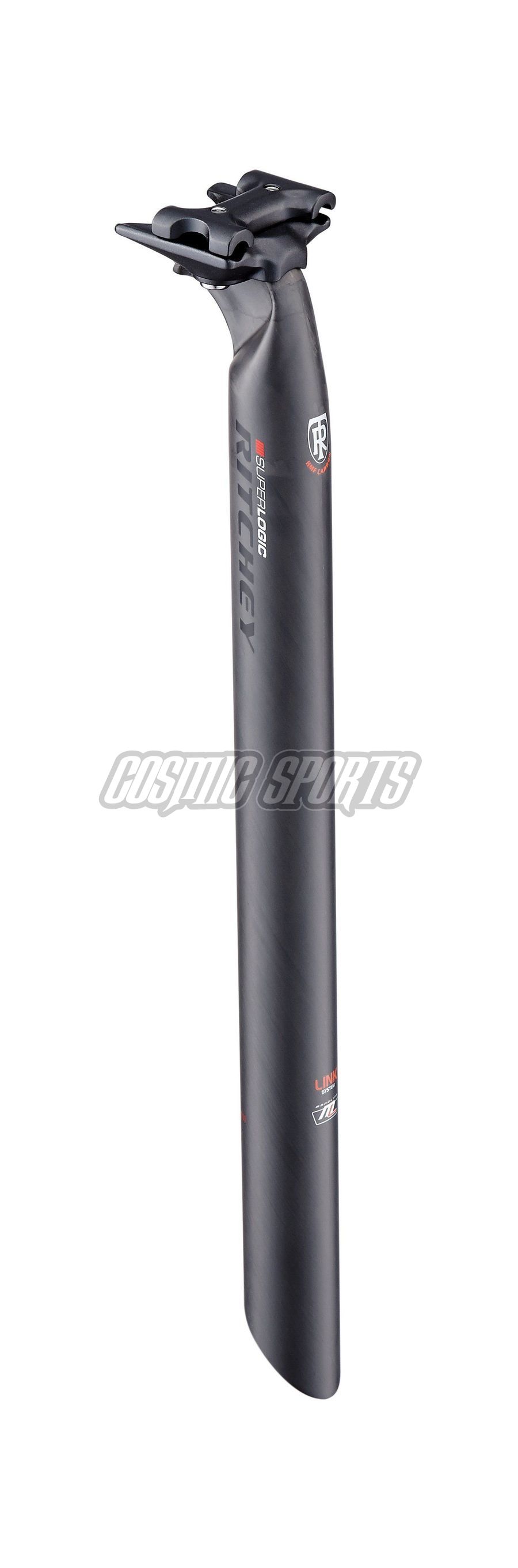 RITCHEY SUPERLOGIC LINK FLEXLOGIC SEATPOST, 15MM, 30.9, 7X7/8X8.5/7X9/7X9.6MM, 400MM RITCHEY SUPERLOGIC LINK FLEXLOGIC SEATPOST, 15MM, 30.9, 7X7/8X8.5/7X9/7X9.6MM, 400MM