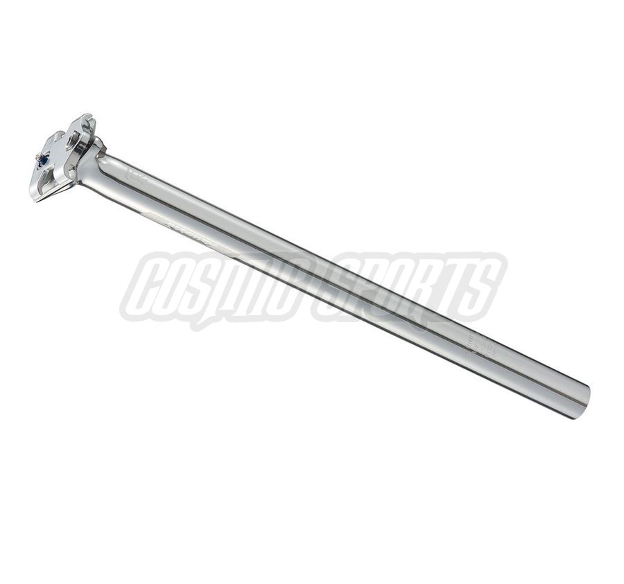 RITCHEY CLASSIC 2-BOLT ZERO SEATPOST, 0MM, 400MM, 7X7MM RAILS, HP SILVER, 30.9 RITCHEY CLASSIC 2-BOLT ZERO SEATPOST, 0MM, 400MM, 7X7MM RAILS, HP SILVER, 30.9