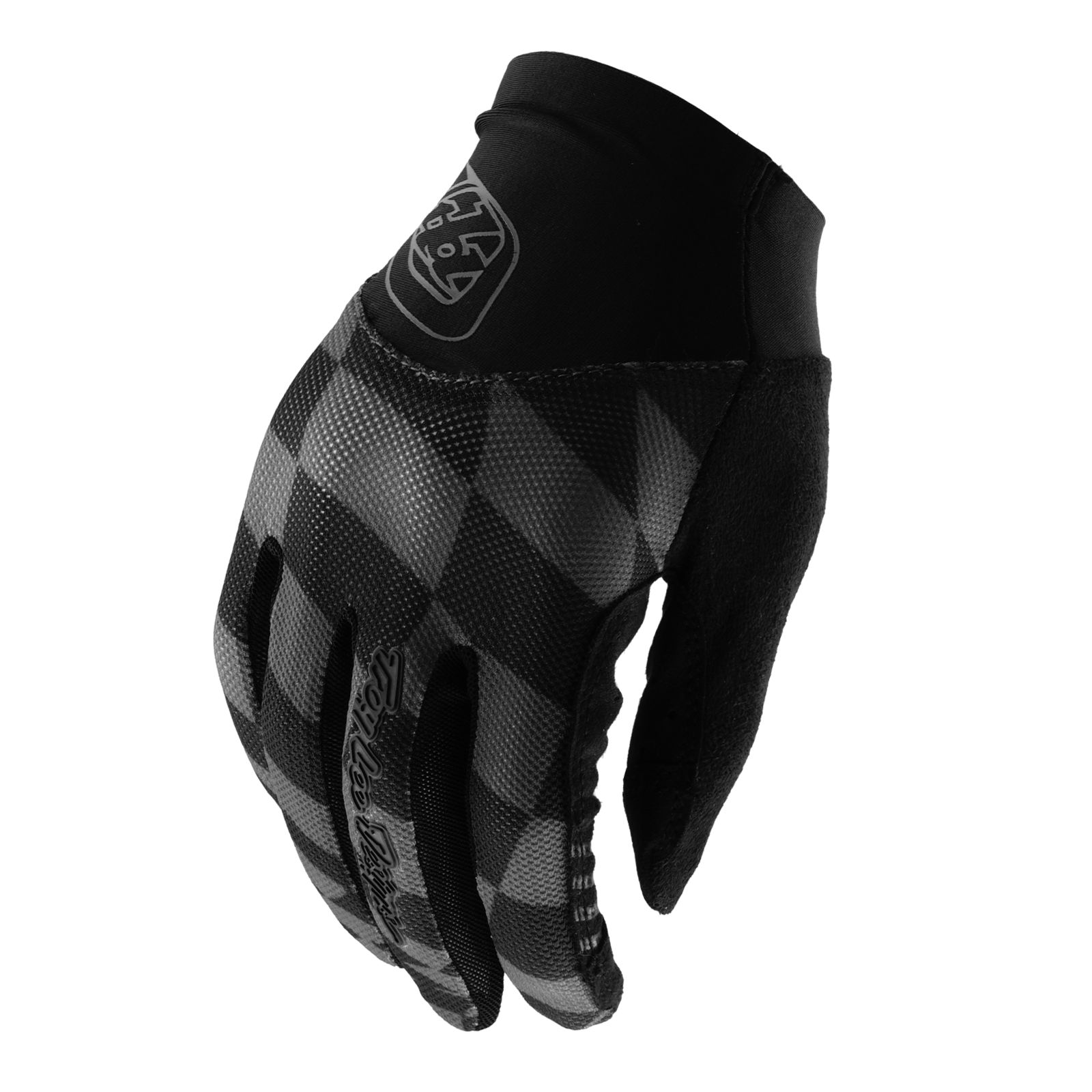 TROY LEE DESIGNS WOMENS ACE GLOVE, TWISTED CHECKERS, BLACK, L, L