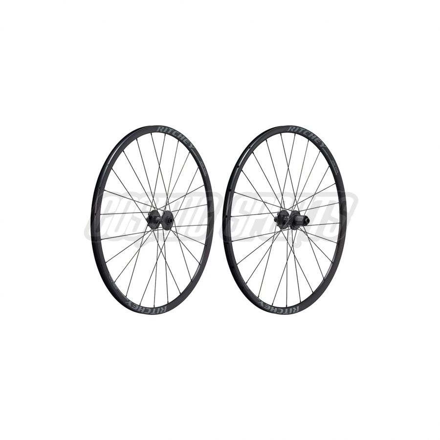 RITCHEY COMP ZETA GX CLINCHER TUBELESS READY WHEEL SET, 700C, 100X12MM/142X12MM, SRAM XDR, BLACK RITCHEY COMP ZETA GX CLINCHER TUBELESS READY WHEEL SET, 700C, 100X12MM/142X12MM, SRAM XDR, BLACK