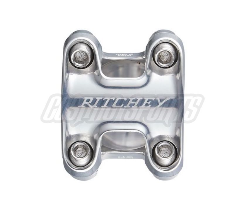 RITCHEY CLASSIC C220/TOYON STEM/HANDLEBAR CAP 31.8, HP SILVER RITCHEY CLASSIC C220/TOYON STEM/HANDLEBAR CAP 31.8, HP SILVER