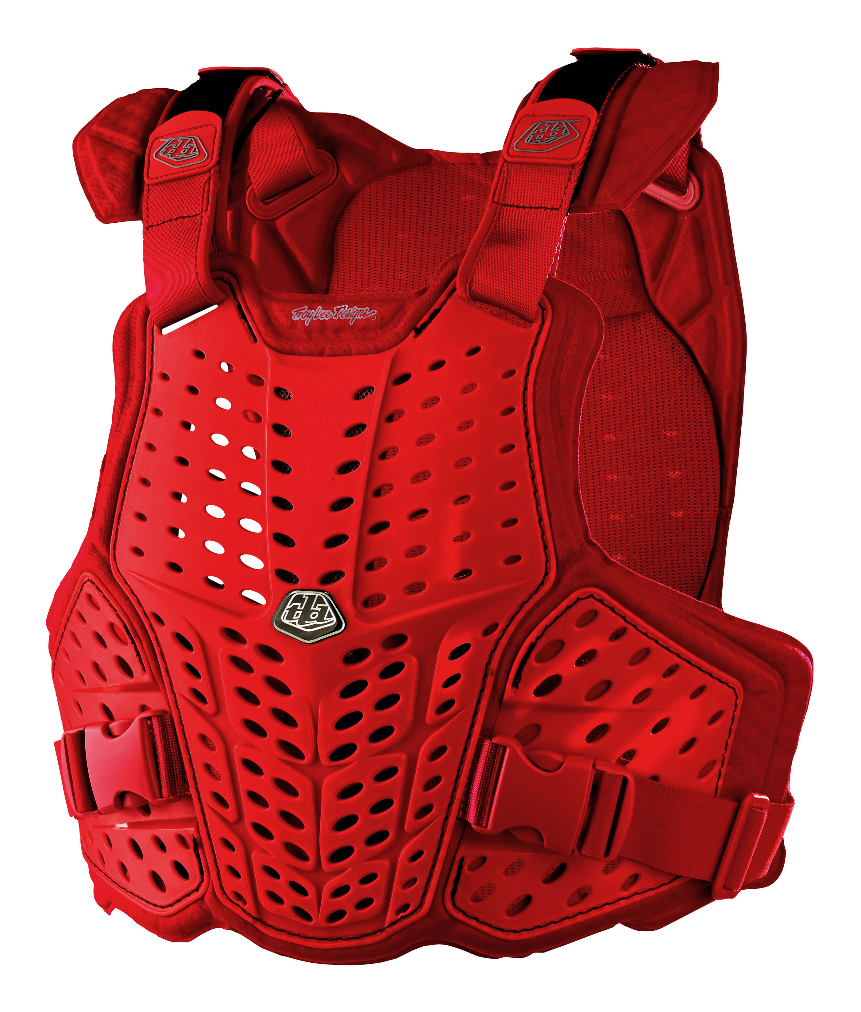 TROY LEE DESIGNS ROCKFIGHT CE FLEX CHEST PROTECTOR, RED, M/L TROY LEE DESIGNS ROCKFIGHT CE FLEX CHEST PROTECTOR, RED, M/L