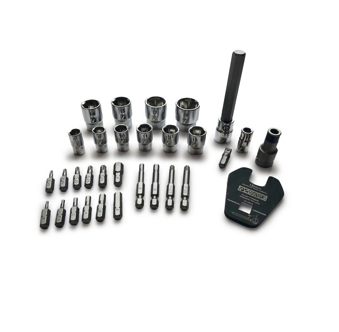 PEDRO´S PRO BIT & SOCKET SET - 31 PCS PEDRO´S PRO BIT & SOCKET SET - 31 PCS