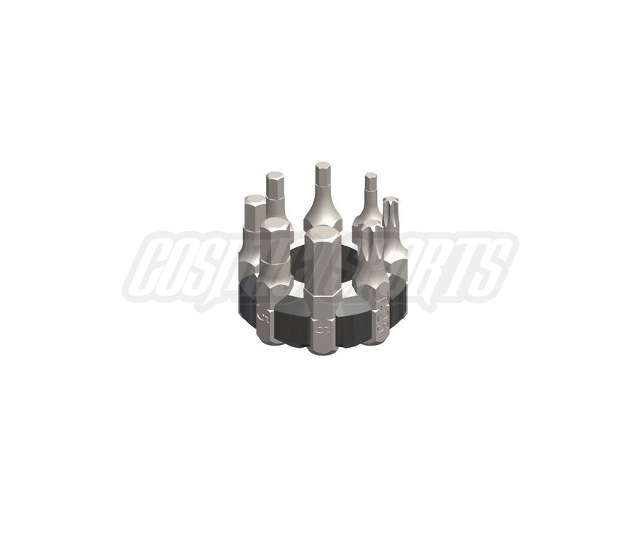 PEDRO`S MULT-TORQUE BIT SET, 8 PCS PEDRO`S MULT-TORQUE BIT SET, 8 PCS