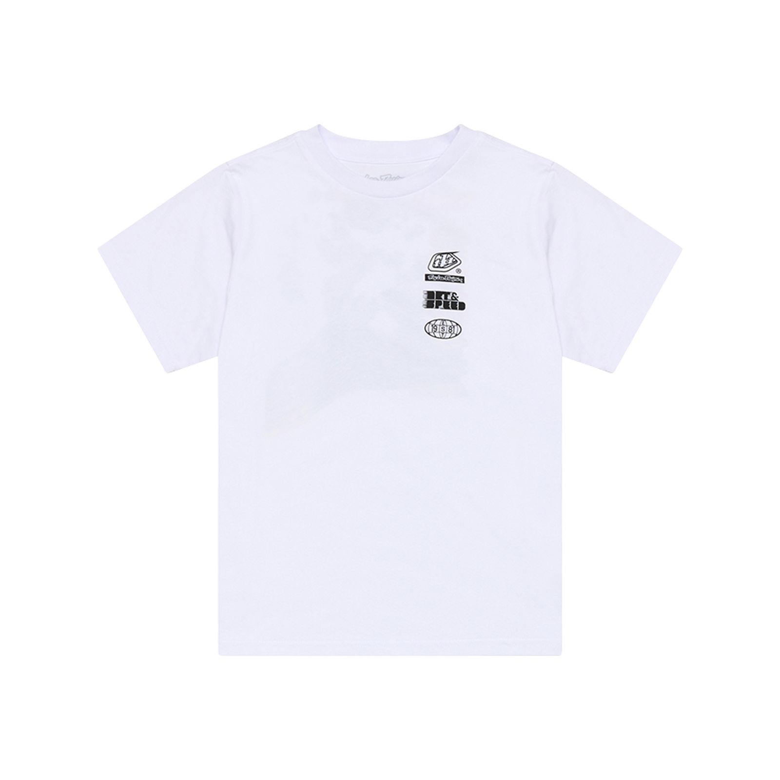TROY LEE DESIGNS T-SHIRT, OVERLOAD, WHITE, YOUTH XL, KINDER, XL TROY LEE DESIGNS T-SHIRT, OVERLOAD, WHITE, YOUTH XL, KINDER, XL