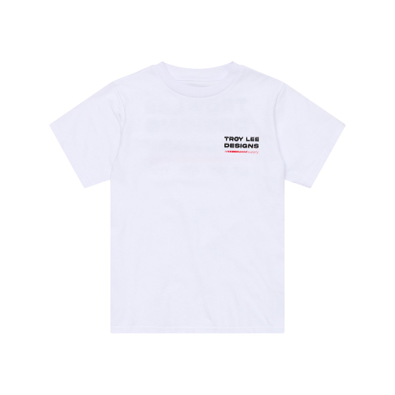 TROY LEE DESIGNS T-SHIRT, FACTORY, WHITE, YOUTH S, KINDER, S TROY LEE DESIGNS T-SHIRT, FACTORY, WHITE, YOUTH S, KINDER, S