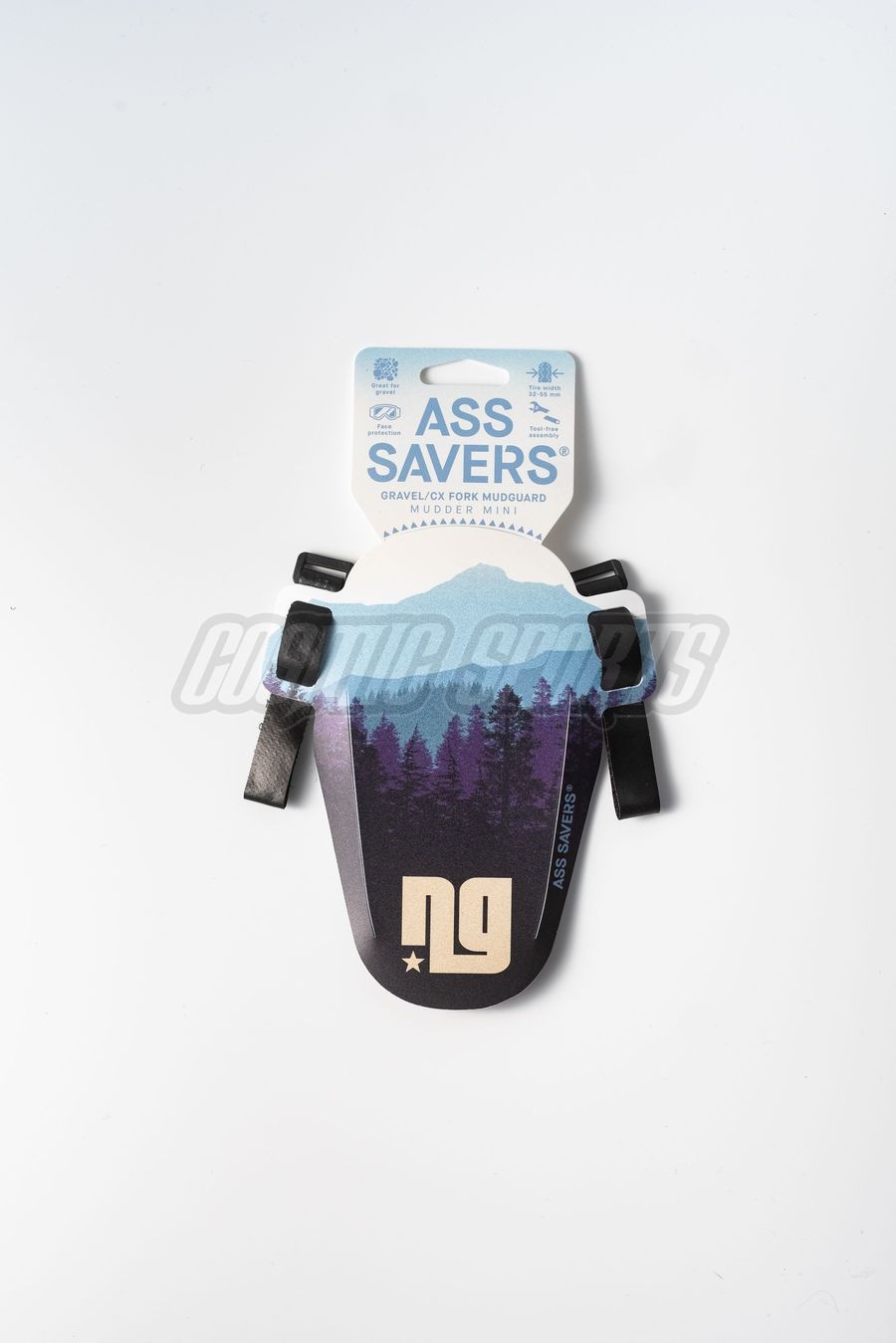 NG SPORTS ASS SAVERS MFM-1-BLK MUDDER MINI, MUDGUARD VR, LANDSCAPE COLLECTION, SAND/BLUE/PURPLE NG SPORTS ASS SAVERS MFM-1-BLK MUDDER MINI, MUDGUARD VR, LANDSCAPE COLLECTION, SAND/BLUE/PURPLE