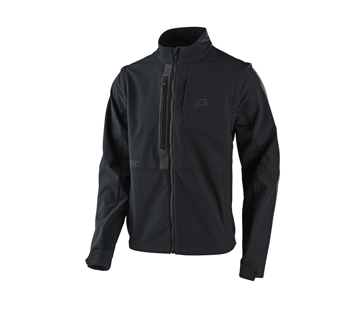 TROY LEE DESIGNS SCOUT TRAVERSE JACKET, BLACK, XXXL TROY LEE DESIGNS SCOUT TRAVERSE JACKET, BLACK, XXXL
