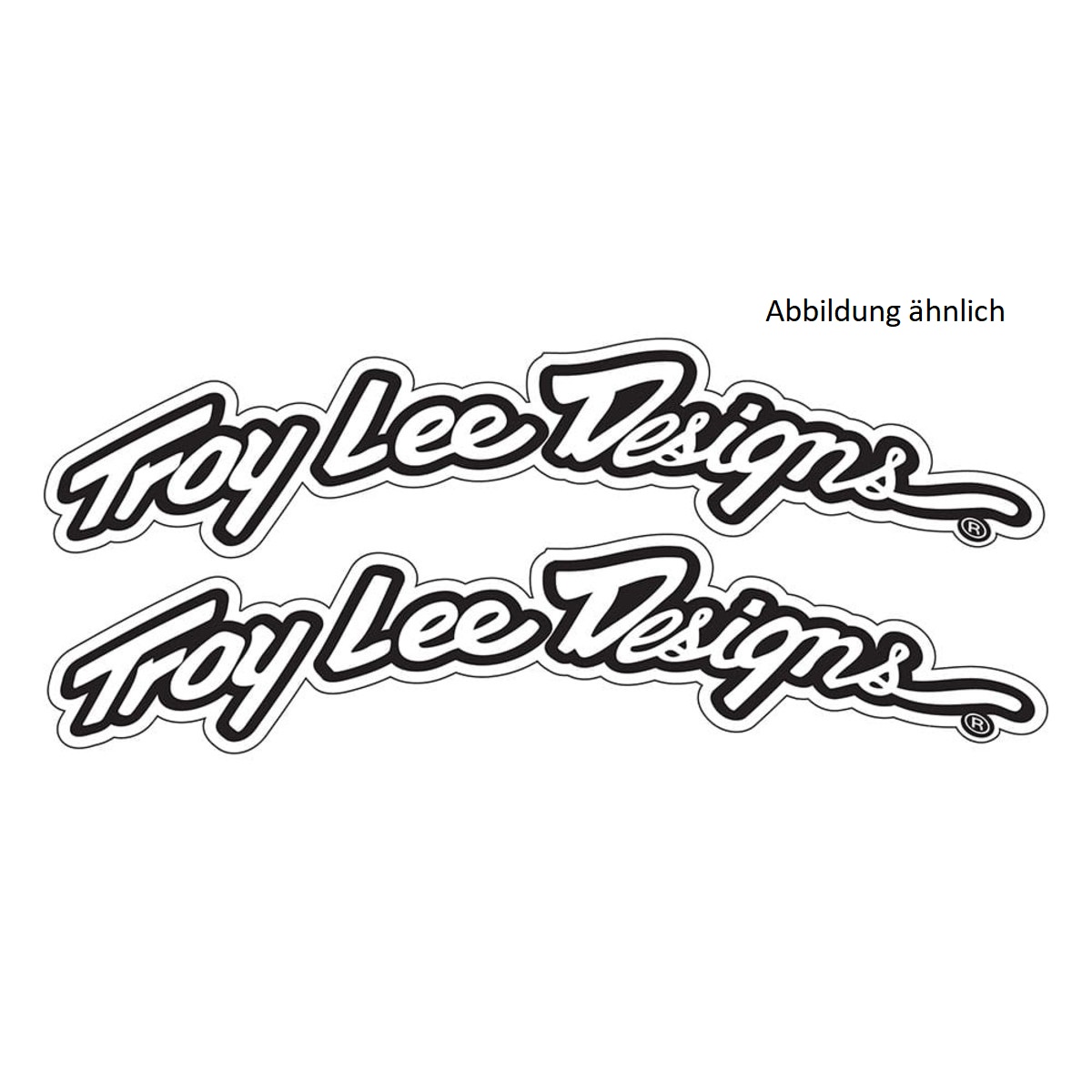 TROY LEE DESIGNS SIGNATURE DECAL, RED, 8" TROY LEE DESIGNS SIGNATURE DECAL, RED, 8"