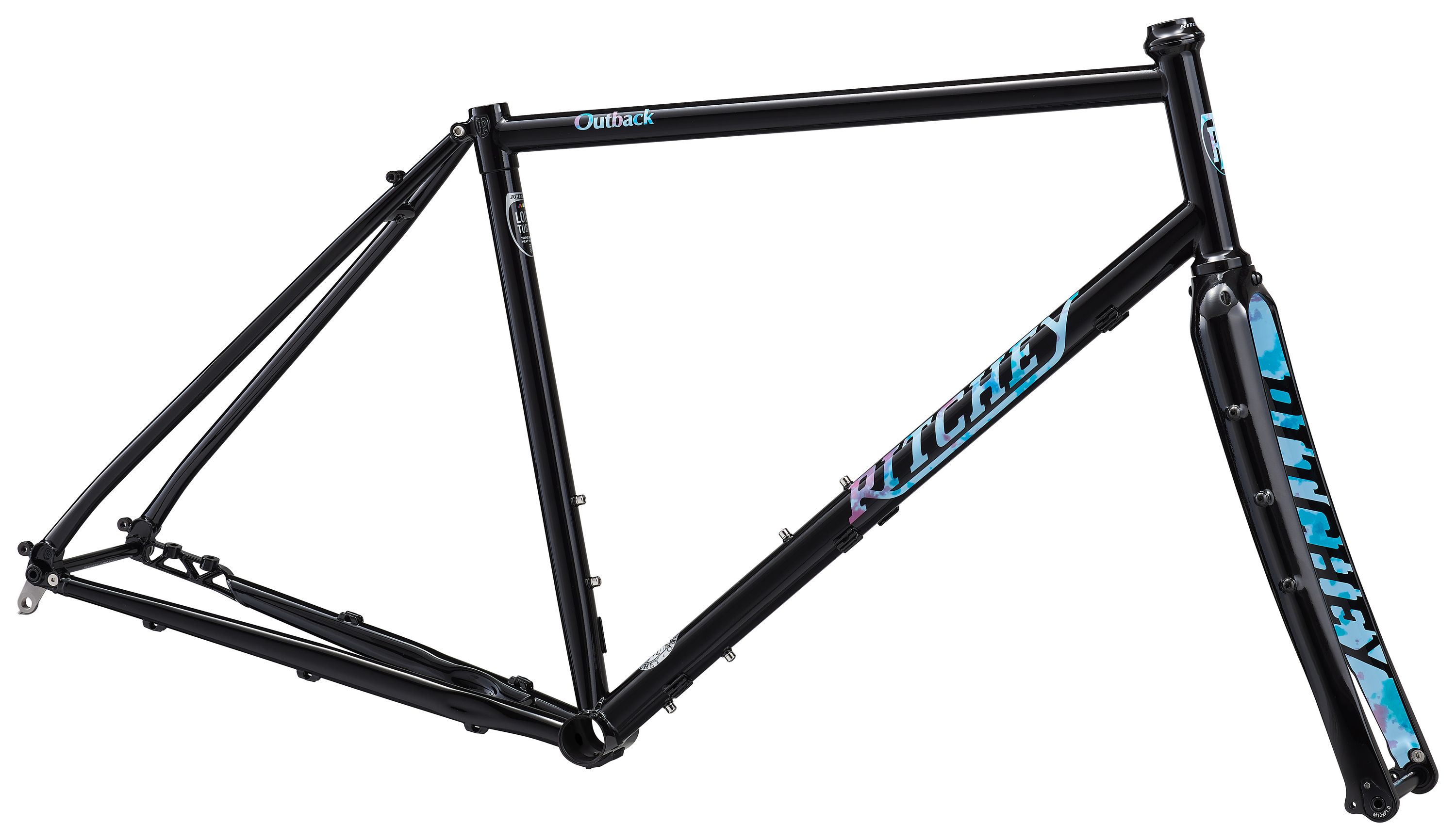 RITCHEY OUTBACK V4 DISC GRAVEL FRAME KIT, 650B/700C, DI2, XL, AURORA RITCHEY OUTBACK V4 DISC GRAVEL FRAME KIT, 650B/700C, DI2, XL, AURORA