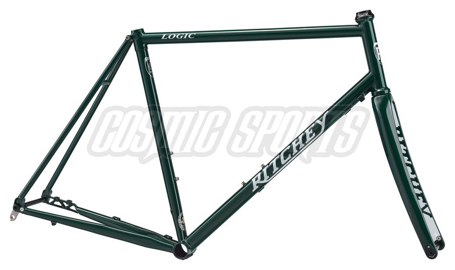 RITCHEY ROAD LOGIC DISC FRAME KIT, 700C, NIGIRI GREEN/WHITE, 59CM RITCHEY ROAD LOGIC DISC FRAME KIT, 700C, NIGIRI GREEN/WHITE, 59CM