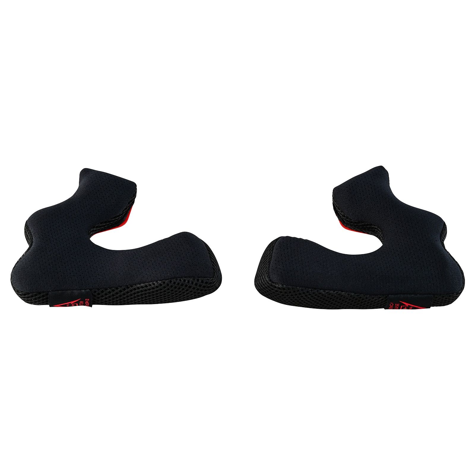 TROY LEE DESIGNS D4 POLYACRYLITE CHEEKPADS, BLACK, (58MM) M, M