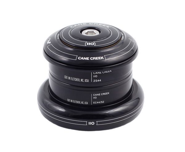 CANE CREEK 110 HEADSET, 1 1/8", ZS44/28.6 | EC44/30, SHORT, BLACK CANE CREEK 110 HEADSET, 1 1/8", ZS44/28.6 | EC44/30, SHORT, BLACK