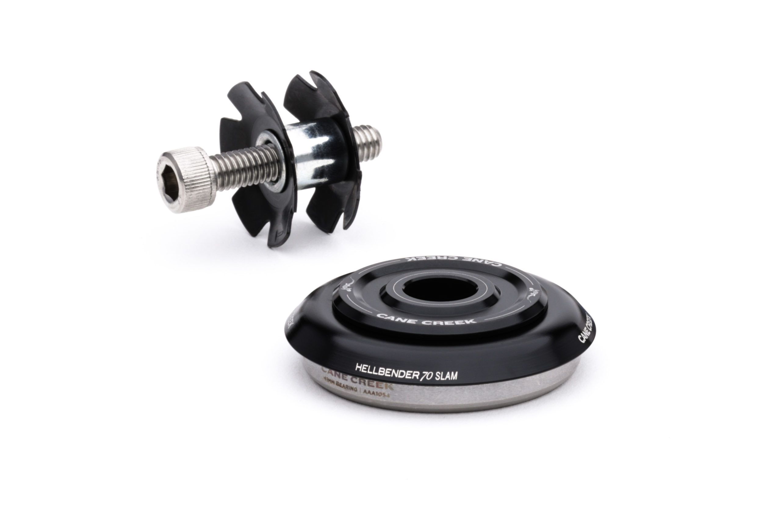CANE CREEK HELLBENDER 70 SLAM HEADSET UPPER, 1 1/8", IS41/28.6/H4.6, BLACK CANE CREEK HELLBENDER 70 SLAM HEADSET UPPER, 1 1/8", IS41/28.6/H4.6, BLACK
