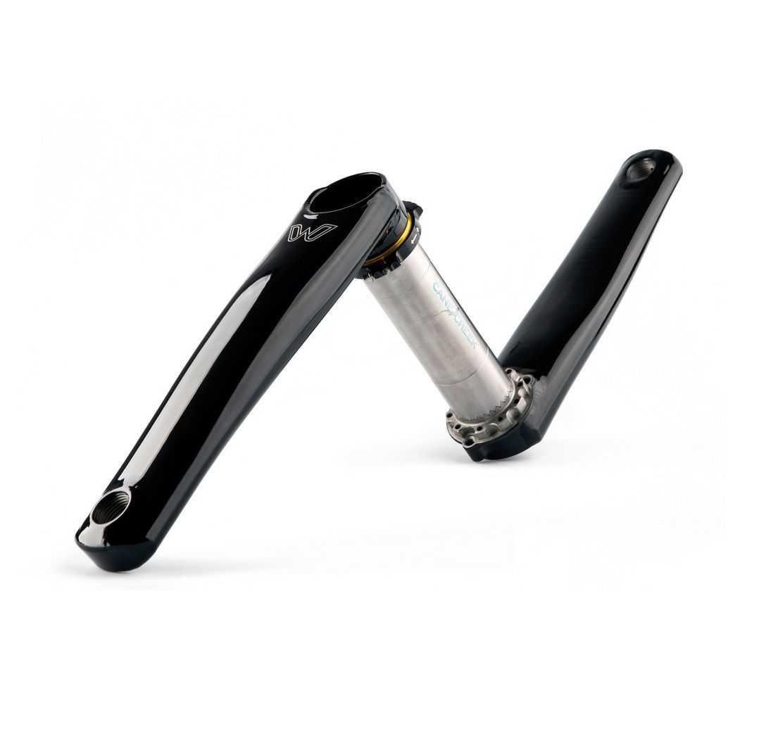 CANE CREEK EEWINGS RAVEN ALL ROAD CRANK, 68MM, 30MM, TITANIUM, BLACK, 170MM CANE CREEK EEWINGS RAVEN ALL ROAD CRANK, 68MM, 30MM, TITANIUM, BLACK, 170MM
