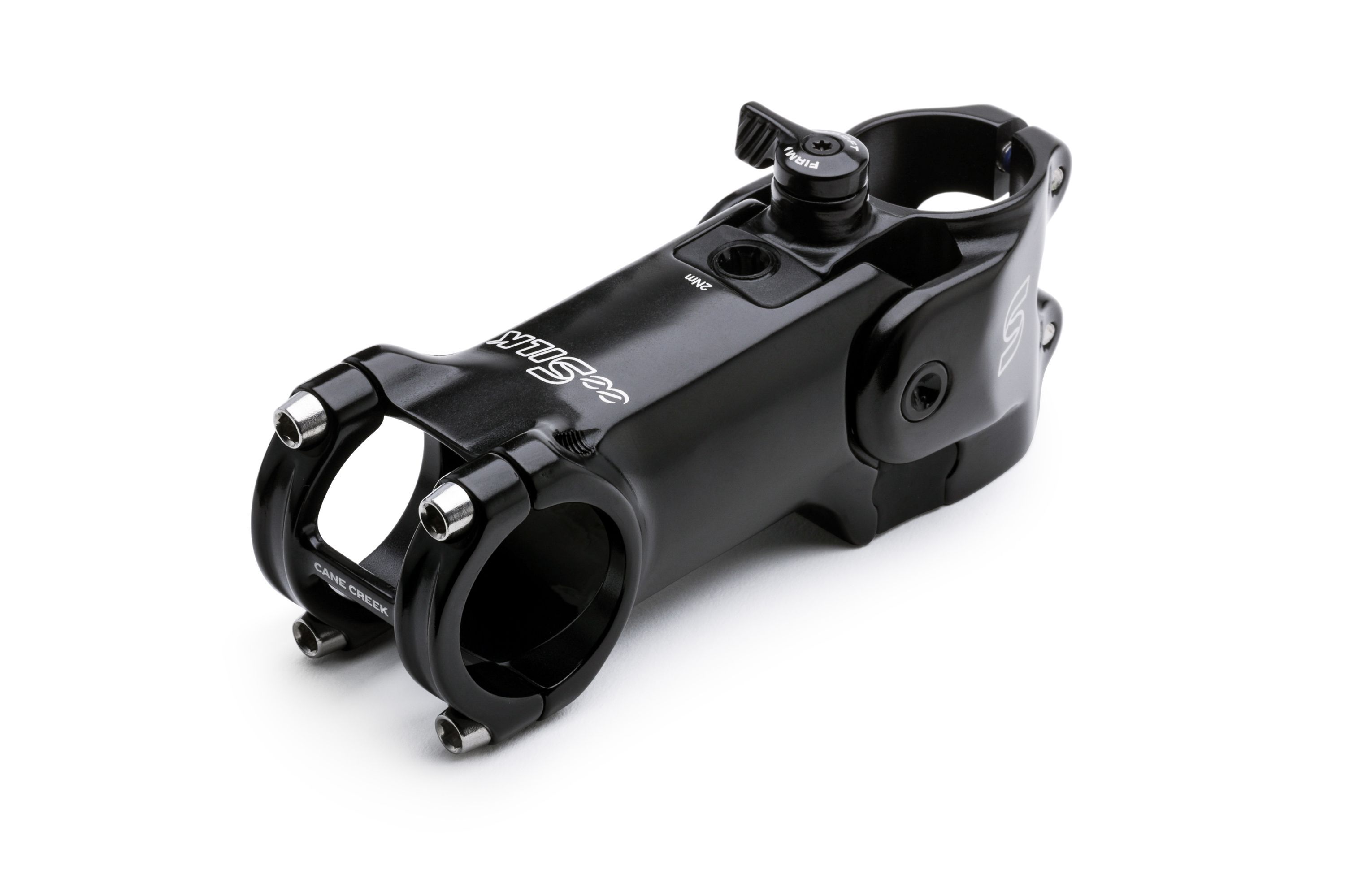 CANE CREEK EESILK STEM, 31.8MM, 80MM, -6°, 20MM, BLACK CANE CREEK EESILK STEM, 31.8MM, 80MM, -6°, 20MM, BLACK