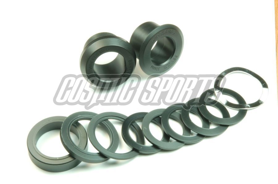 WHEELS MANUFACTURING BOTTOM BRACKET BB30/PF30 ADAPTER KIT, SRAM/TRUVATIV CRANK, 12 PCS. WHEELS MANUFACTURING BOTTOM BRACKET BB30/PF30 ADAPTER KIT, SRAM/TRUVATIV CRANK, 12 PCS.