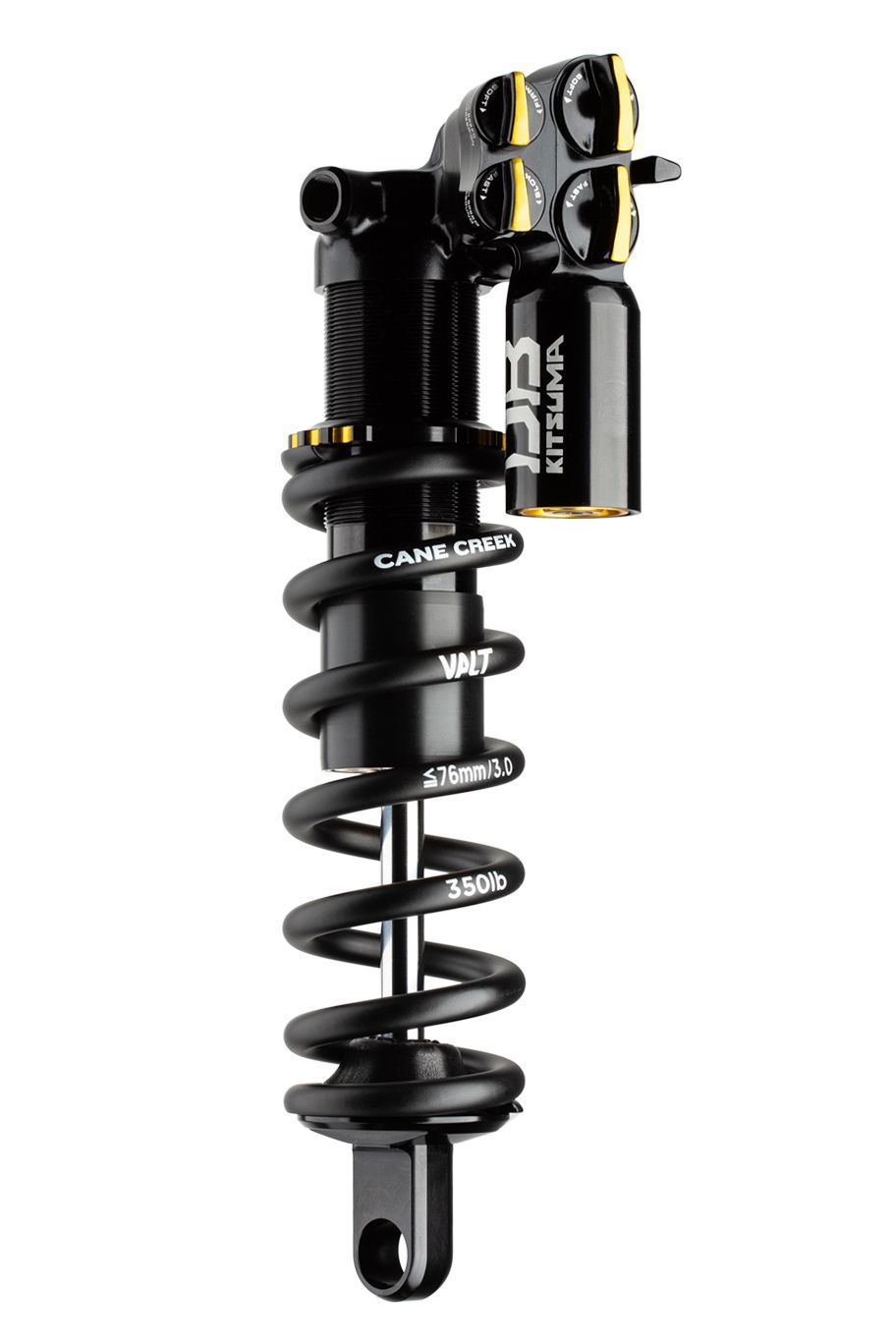 CANE CREEK DBKITSUMA COIL SHOCK, 225MM, TRUNNION, 225X72.5MM CANE CREEK DBKITSUMA COIL SHOCK, 225MM, TRUNNION, 225X72.5MM