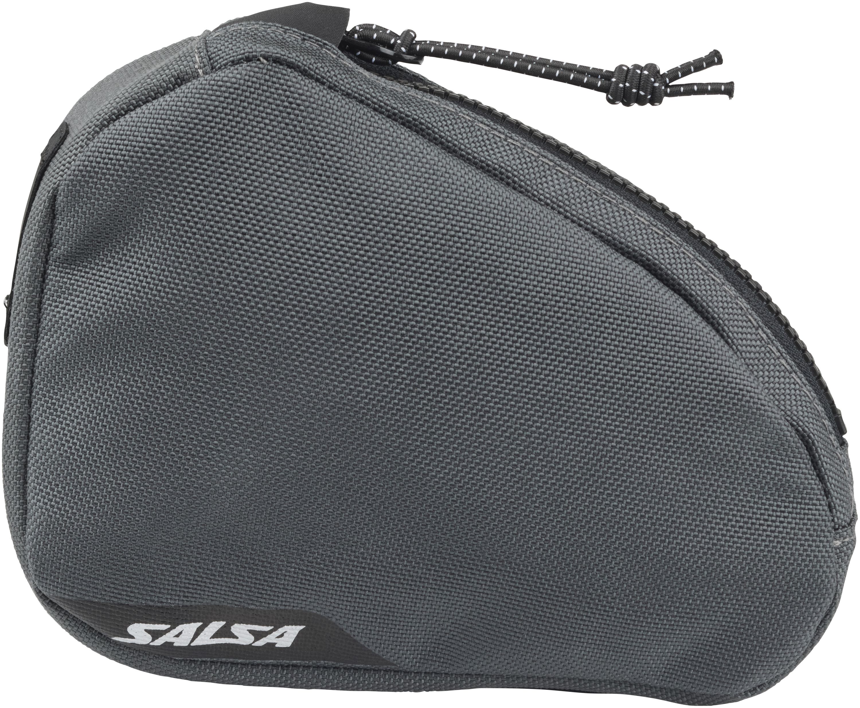 SALSA EXP-R CATTAIL TOP TUBE BAG, BLACK SALSA EXP-R CATTAIL TOP TUBE BAG, BLACK