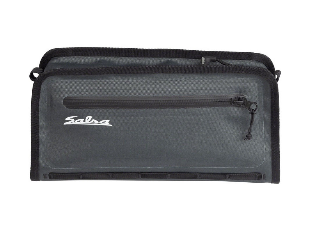 SALSA EXP SERIES FRONT POUCH, 2.4L, BLACK SALSA EXP SERIES FRONT POUCH, 2.4L, BLACK