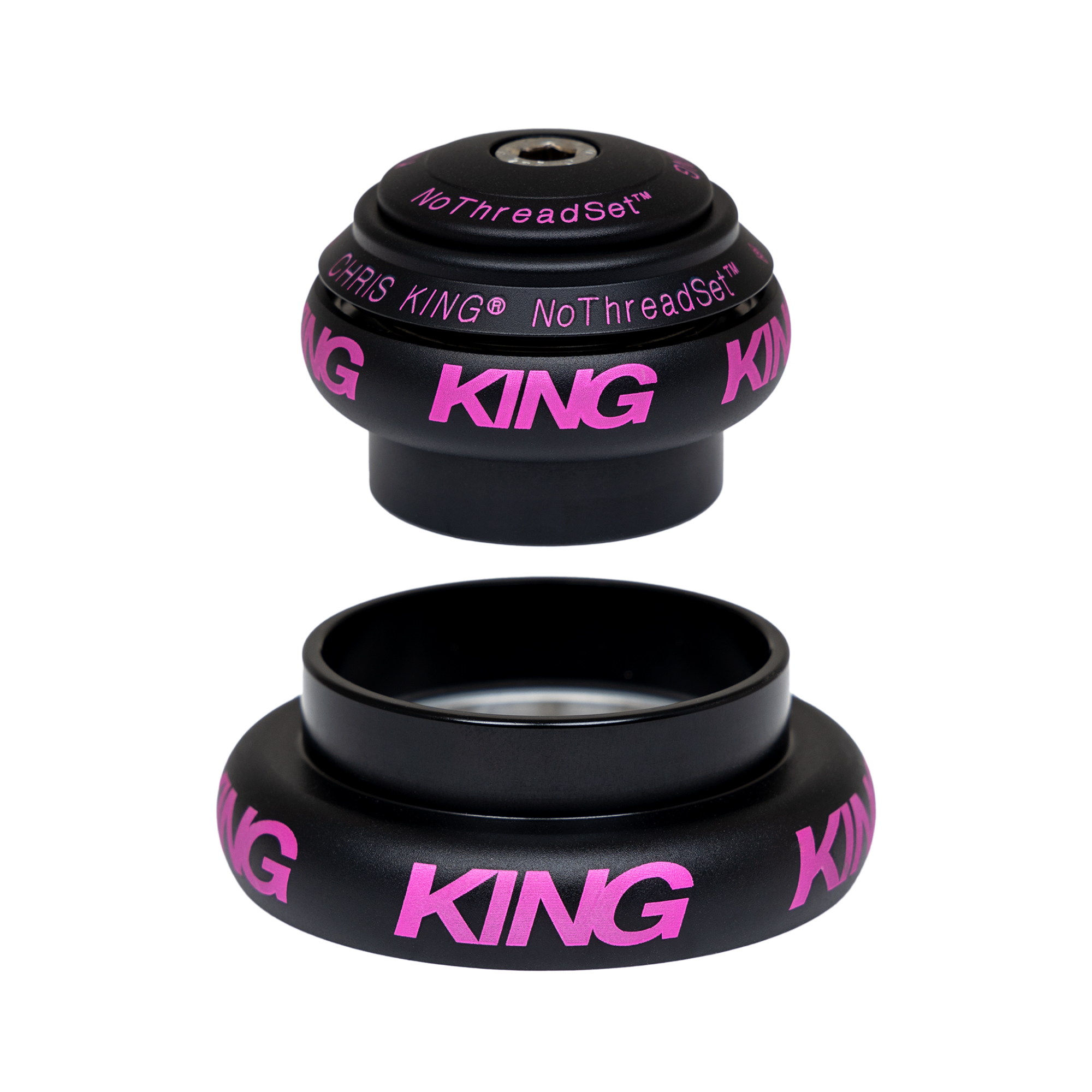CHRIS KING NOTHREADSET TAPERED HEADSET, STEEL-BEARINGS, 1 1/8"-1 1/4", GRIPLOCK, EC34/28.6 | CHRIS KING NOTHREADSET TAPERED HEADSET, STEEL-BEARINGS, 1 1/8"-1 1/4", GRIPLOCK, EC34/28.6 |