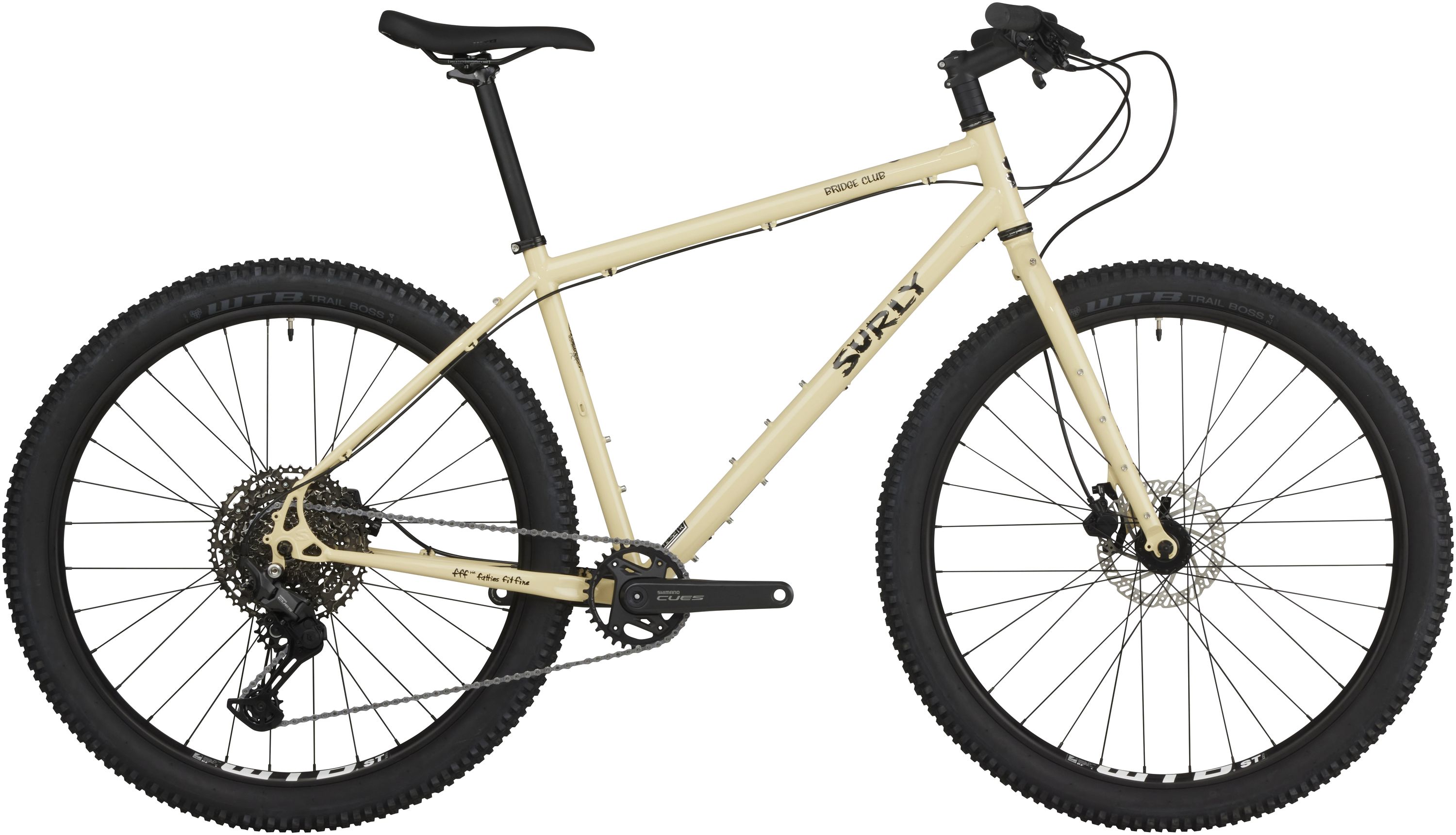 SURLY BRIDGE CLUB MTB BIKE, 27.5", WHIPPED BUTTER, XS SURLY BRIDGE CLUB MTB BIKE, 27.5", WHIPPED BUTTER, XS