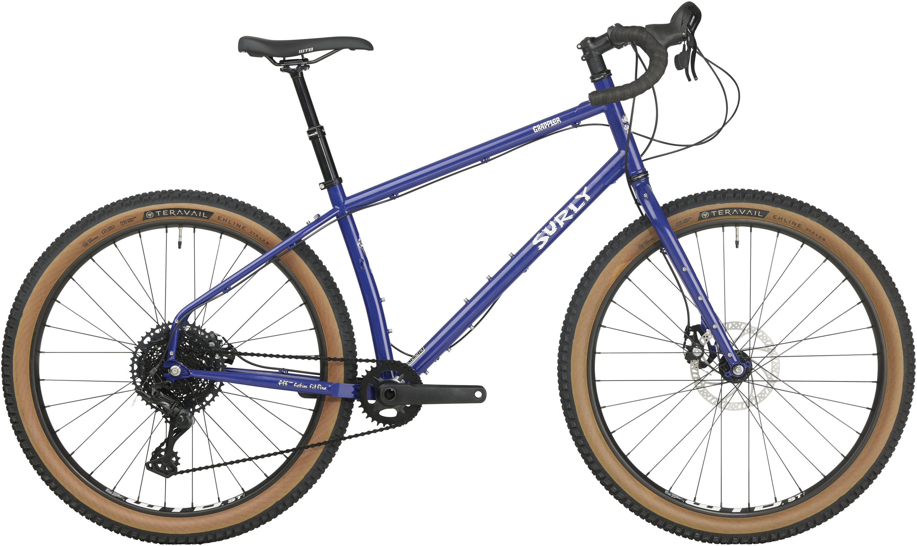 SURLY GRAPPLER MTB BIKE, 27.5", SUBTERRANEAN HOMESICK BLUE, M SURLY GRAPPLER MTB BIKE, 27.5", SUBTERRANEAN HOMESICK BLUE, M