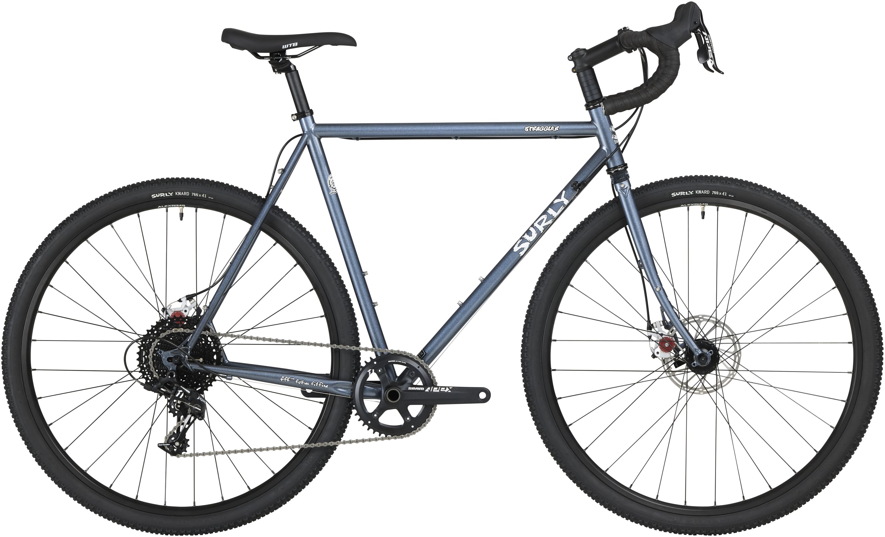SURLY STRAGGLER CYCLOCROSS BIKE, 700C, 62CM, COLD BLUE STEEL SURLY STRAGGLER CYCLOCROSS BIKE, 700C, 62CM, COLD BLUE STEEL