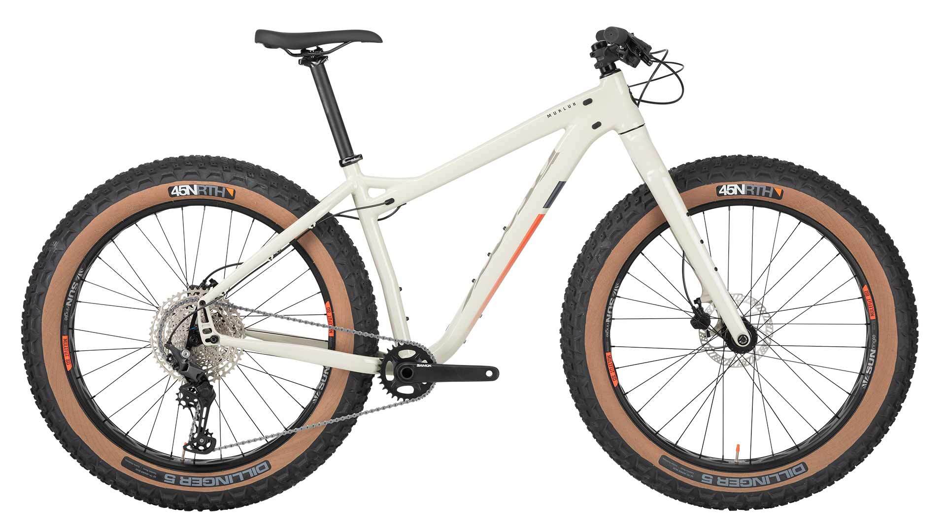 SALSA MUKLUK ALUMINIUM ADVENT X FATBIKE BIKE, 26", M, TAN SALSA MUKLUK ALUMINIUM ADVENT X FATBIKE BIKE, 26", M, TAN