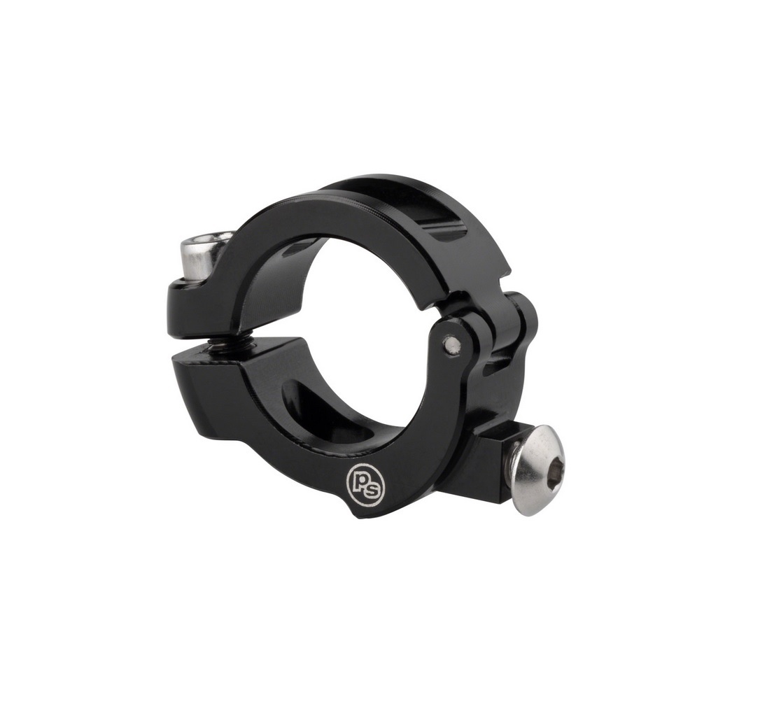 PROBLEM SOLVERS SHIFTER/DROPPER REMOTE BAR CLAMP, SHIMANO EV SHIFTER, BLACK PROBLEM SOLVERS SHIFTER/DROPPER REMOTE BAR CLAMP, SHIMANO EV SHIFTER, BLACK