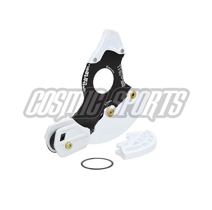 E*THIRTEEN TRS+ DUAL DMB KETTENFüHRUNG, BB WIDE, 32-40 Z., WHITE E*THIRTEEN TRS+ DUAL DMB KETTENFüHRUNG, BB WIDE, 32-40 Z., WHITE