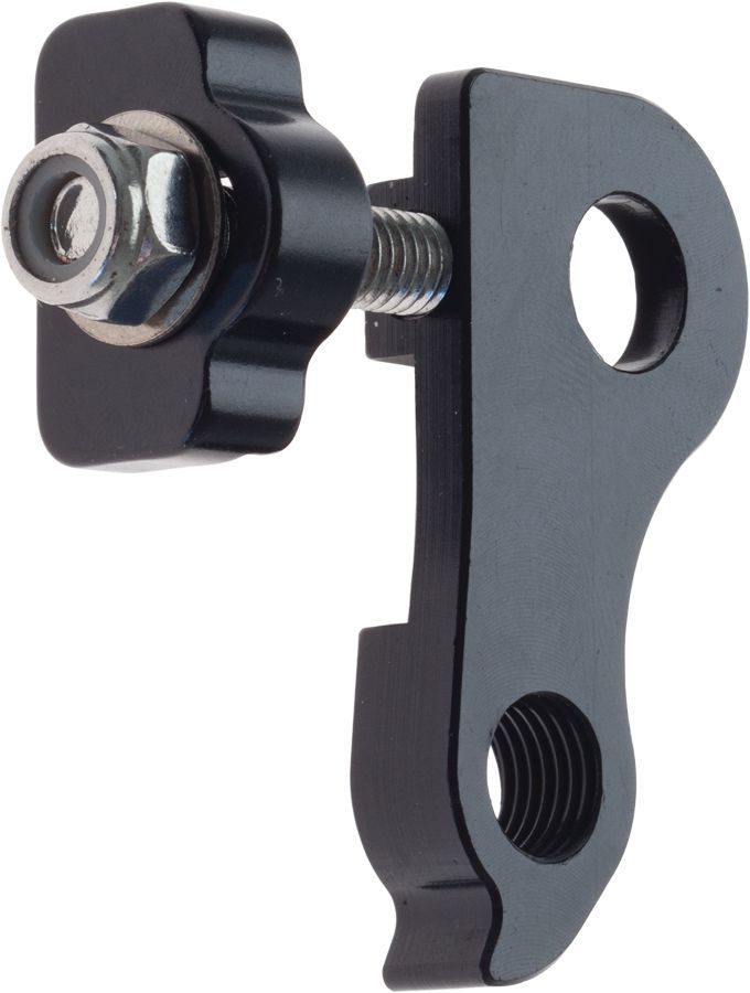 PROBLEM SOLVERS CHAIN TENSIONER WITH DERAILLEUR HANGER, FOR 10MM AXLE, BLACK PROBLEM SOLVERS CHAIN TENSIONER WITH DERAILLEUR HANGER, FOR 10MM AXLE, BLACK