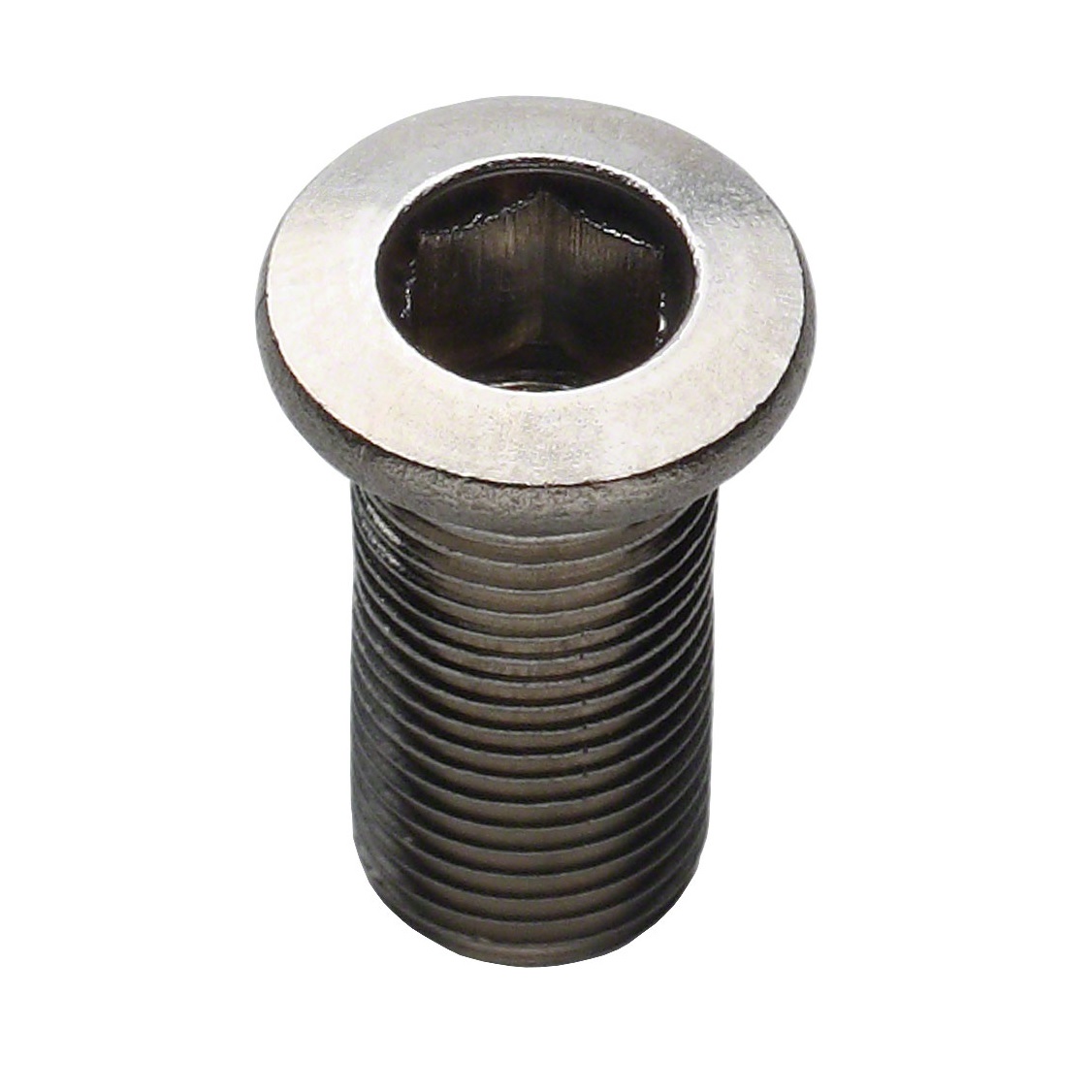 PROBLEM SOLVERS CHAINRING BOLTS, 16MM, 5 PCS., STAINLESS STEEL, SILVER PROBLEM SOLVERS CHAINRING BOLTS, 16MM, 5 PCS., STAINLESS STEEL, SILVER