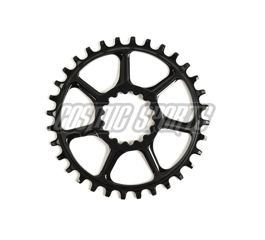E*THIRTEEN ULTRALIGHT GUIDERING BOOST 5MM OFFSET, 42T., BLACK E*THIRTEEN ULTRALIGHT GUIDERING BOOST 5MM OFFSET, 42T., BLACK