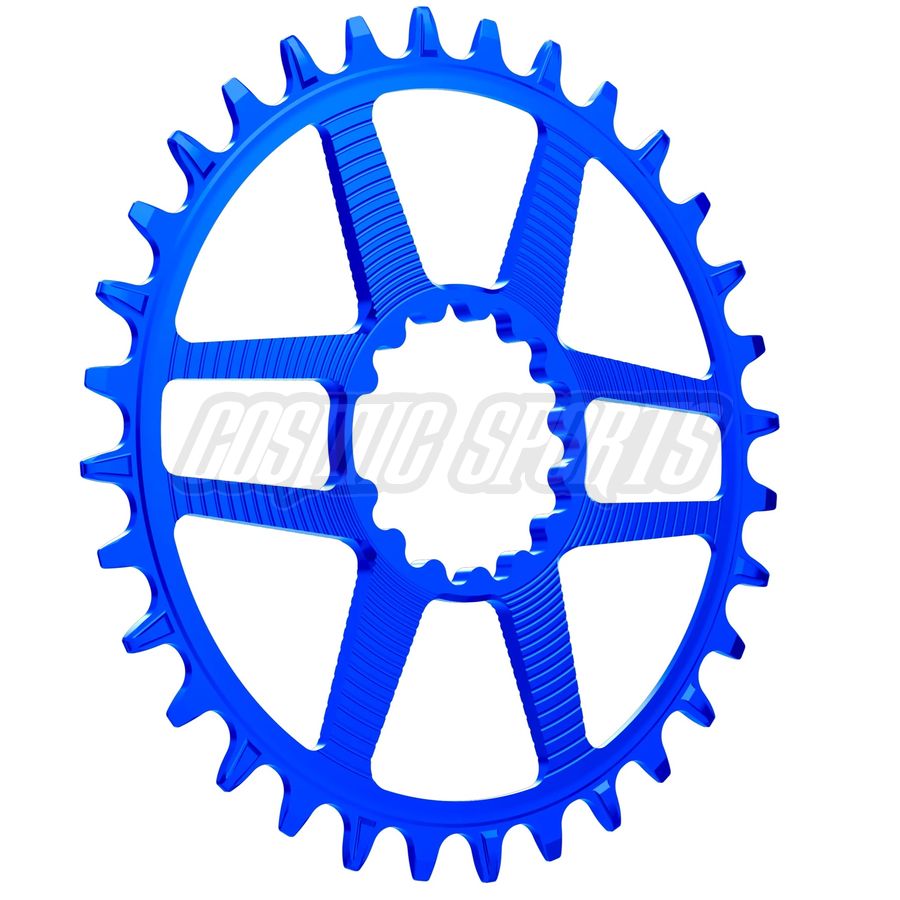 E*THIRTEEN HELIX R GUIDERING DIRECT MOUNT CHAINRING, 34 T., 52/55MM CHAIN LINE, 11/12-SPD E*THIRTEEN HELIX R GUIDERING DIRECT MOUNT CHAINRING, 34 T., 52/55MM CHAIN LINE, 11/12-SPD
