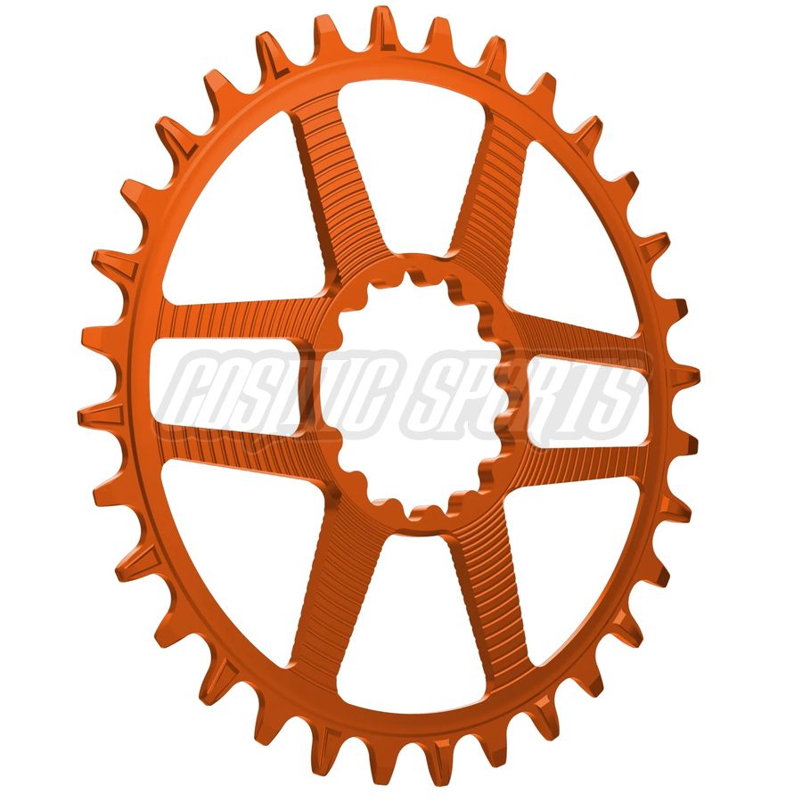 E*THIRTEEN HELIX R GUIDERING DIRECT MOUNT CHAINRING, 30 T., 52/55MM CHAIN LINE, 11/12-SPD, NARANJA E*THIRTEEN HELIX R GUIDERING DIRECT MOUNT CHAINRING, 30 T., 52/55MM CHAIN LINE, 11/12-SPD, NARANJA