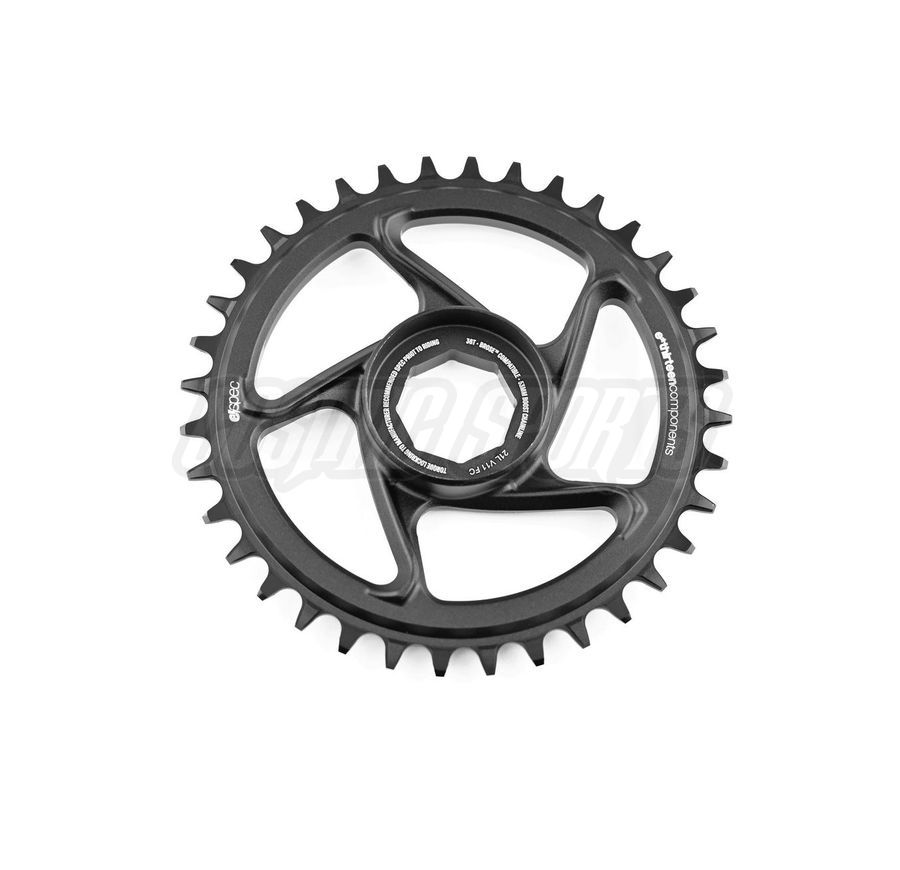 E*THIRTEEN | E*SPEC STEEL DIRECT MOUNT CHAINRING | 34T | BOSCH CX GEN4 | BLACK E*THIRTEEN | E*SPEC STEEL DIRECT MOUNT CHAINRING | 34T | BOSCH CX GEN4 | BLACK