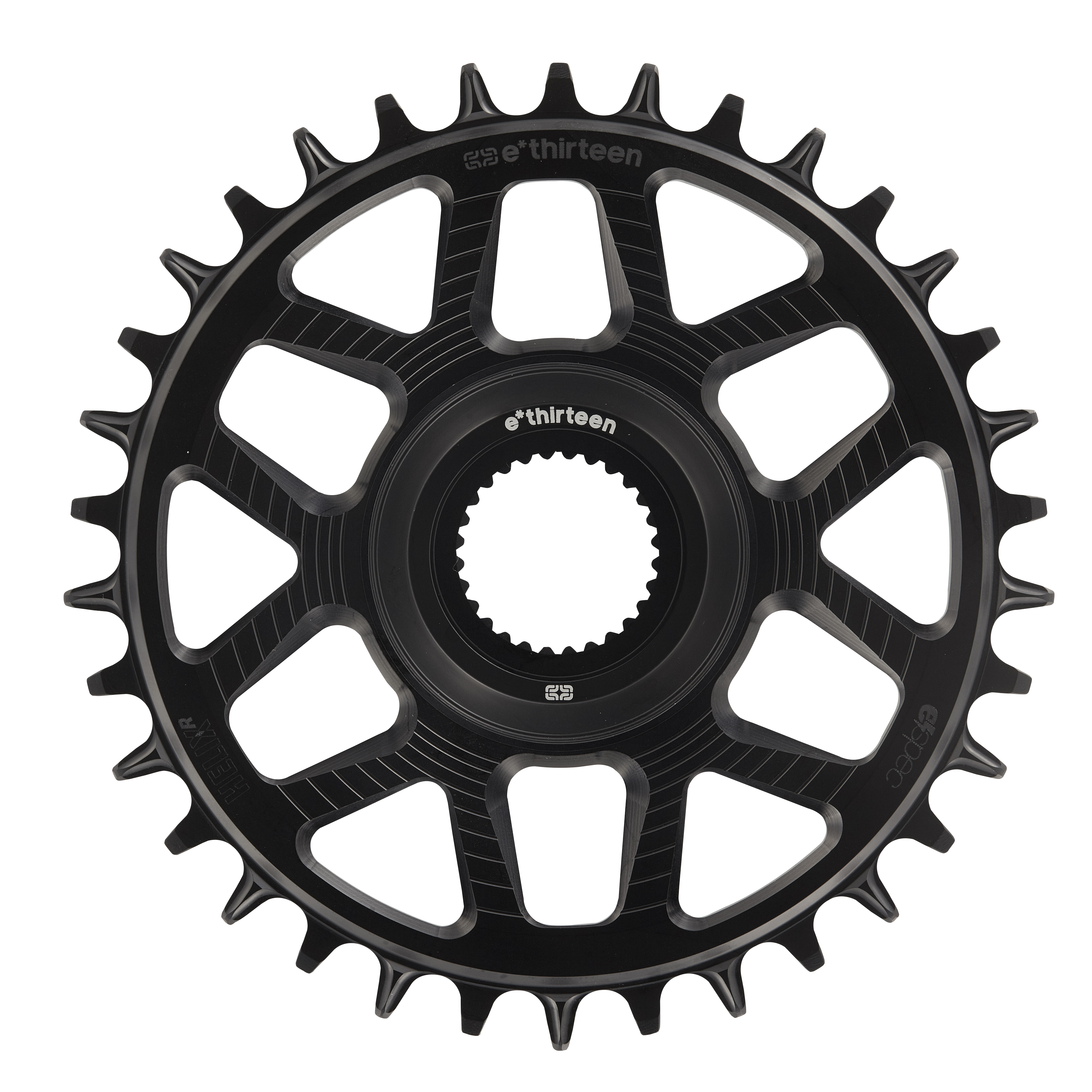 E*THIRTEEN HELIX R E*SPEC SRAM DIRECT MOUNT CHAINRING, BOSCH SX/CX GEN4, 34 T., 11/12-SPD, BLACK E*THIRTEEN HELIX R E*SPEC SRAM DIRECT MOUNT CHAINRING, BOSCH SX/CX GEN4, 34 T., 11/12-SPD, BLACK