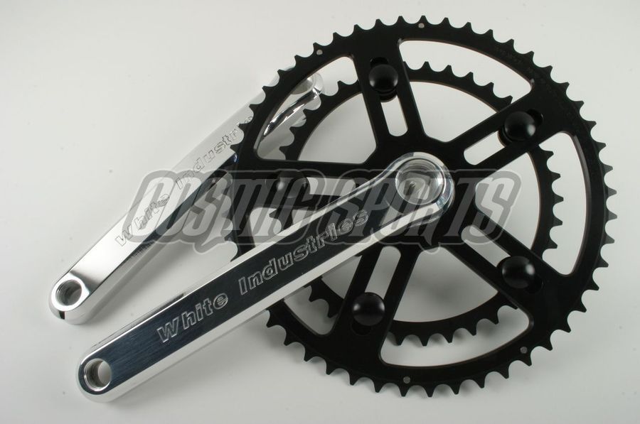WHITE INDUSTRIES VBC CRANK, 68/73MM, SQUARE TAPER, POLISHED SILVER, 172.5MM WHITE INDUSTRIES VBC CRANK, 68/73MM, SQUARE TAPER, POLISHED SILVER, 172.5MM