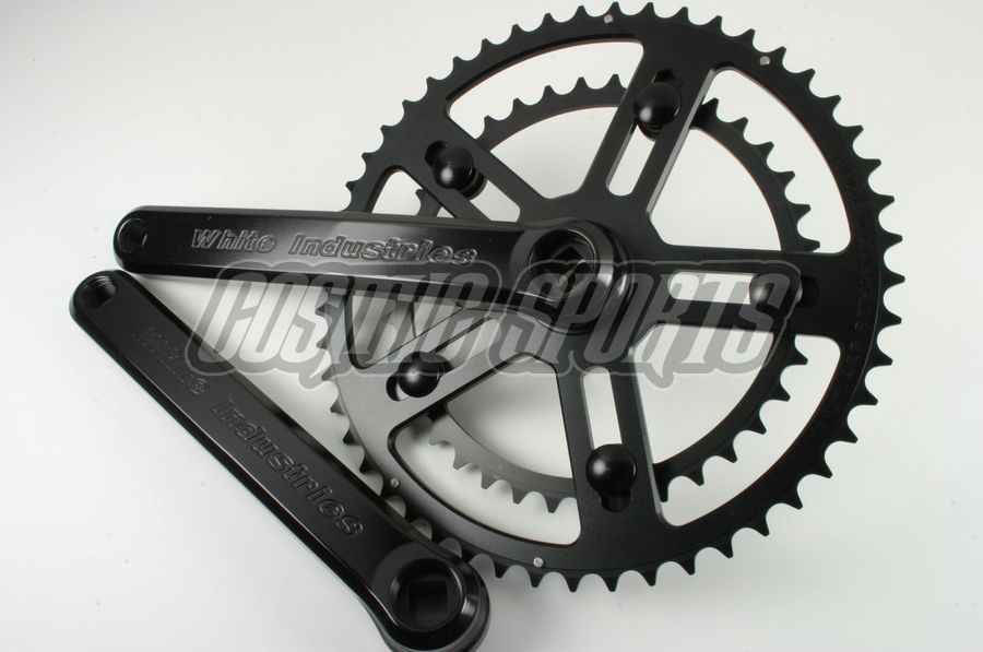 WHITE INDUSTRIES VBC CRANK, 68/73MM, SQUARE TAPER, BLACK, 175MM WHITE INDUSTRIES VBC CRANK, 68/73MM, SQUARE TAPER, BLACK, 175MM