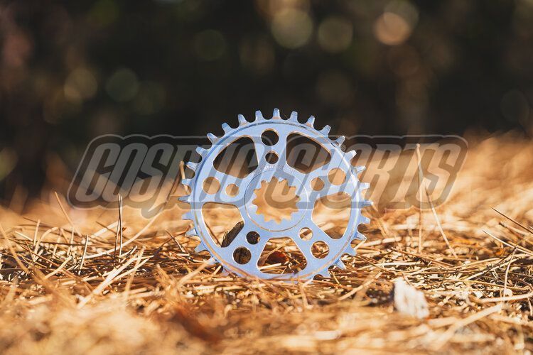 WHITE INDUSTRIES ENO17 TSR DIRECT MOUNT CHAINRING, POLISHED SILVER, 32 Z. WHITE INDUSTRIES ENO17 TSR DIRECT MOUNT CHAINRING, POLISHED SILVER, 32 Z.